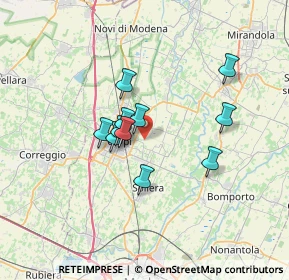 Mappa Via Pratazzola, 41019 Soliera MO, Italia (5.17)