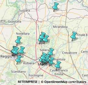 Mappa Via Pratazzola, 41019 Soliera MO, Italia (17.069)