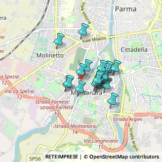 Mappa Via Giovanni Guareschi, 43125 Parma PR, Italia (0.589)