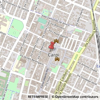 Mappa Piazza Martiri, 31, 41012 Carpi, Modena (Emilia Romagna)