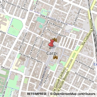 Mappa Piazza Martiri, 38, 41012 Carpi, Modena (Emilia Romagna)