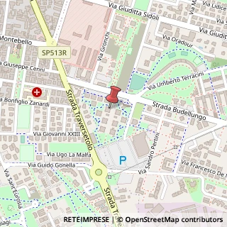 Mappa Via Giovanni Goria, 3, 43123 Parma, Parma (Emilia Romagna)