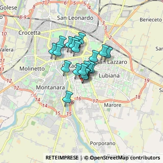 Mappa Via Gaetano Salvemini, 43123 Parma PR, Italia (1.1105)