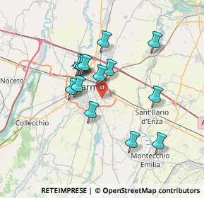Mappa 43123 Parma PR, Italia (6.025)