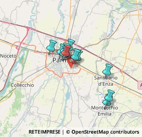 Mappa 43123 Parma PR, Italia (4.84909)