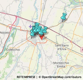 Mappa 43123 Parma PR, Italia (3.84818)