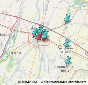 Mappa 43123 Parma PR, Italia (4.49727)