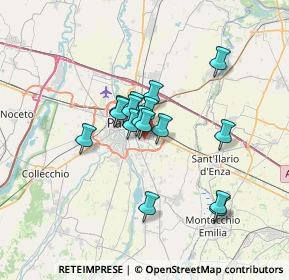 Mappa 43123 Parma PR, Italia (4.94563)