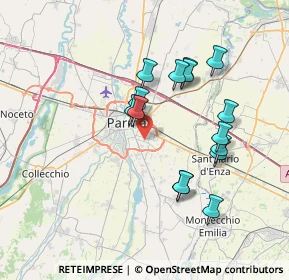 Mappa 43123 Parma PR, Italia (6.76267)