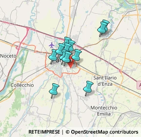 Mappa 43123 Parma PR, Italia (4.72)