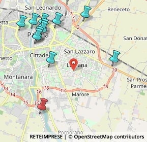 Mappa 43123 Parma PR, Italia (2.60462)