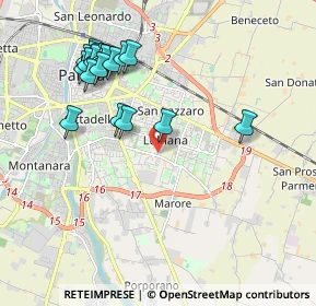 Mappa 43123 Parma PR, Italia (2.141)