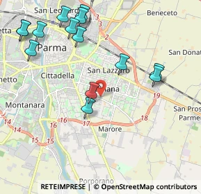 Mappa 43123 Parma PR, Italia (2.45714)