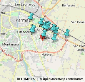 Mappa 43123 Parma PR, Italia (1.2)