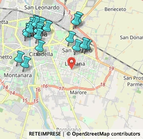 Mappa 43123 Parma PR, Italia (2.344)