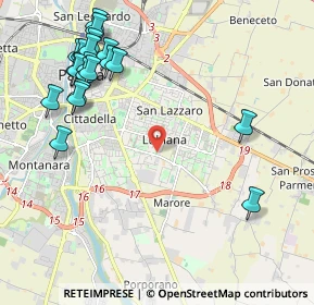 Mappa 43123 Parma PR, Italia (2.5955)