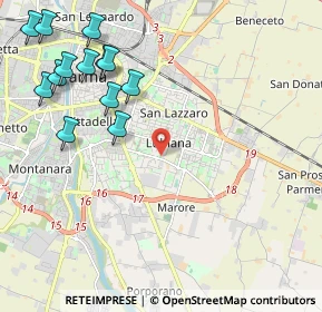Mappa 43123 Parma PR, Italia (2.65846)