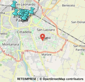 Mappa 43123 Parma PR, Italia (2.82538)