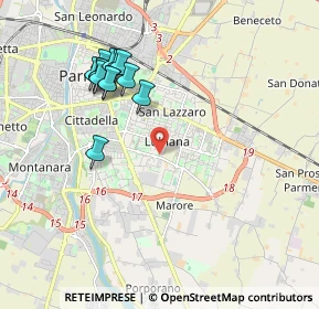 Mappa 43123 Parma PR, Italia (1.98615)