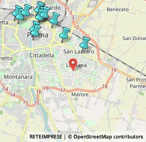 Mappa 43123 Parma PR, Italia (2.98429)