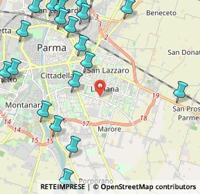 Mappa 43123 Parma PR, Italia (3.0175)