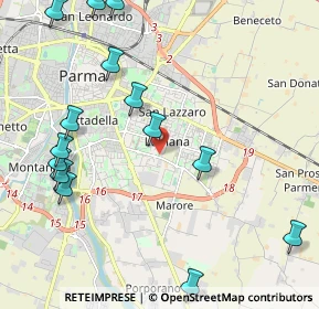 Mappa 43123 Parma PR, Italia (2.63857)