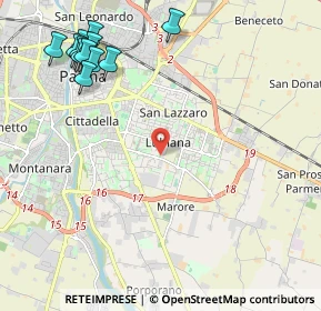 Mappa 43123 Parma PR, Italia (2.82917)