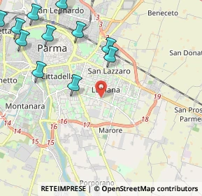 Mappa 43123 Parma PR, Italia (2.88091)