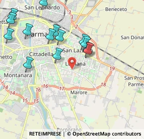 Mappa 43123 Parma PR, Italia (2.28071)
