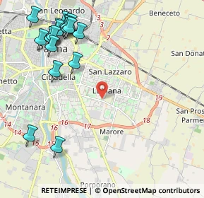 Mappa 43123 Parma PR, Italia (2.771)
