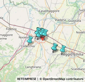 Mappa 43123 Parma PR, Italia (7.25182)