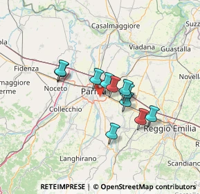 Mappa 43123 Parma PR, Italia (9.78545)