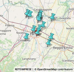 Mappa 43123 Parma PR, Italia (11.60941)