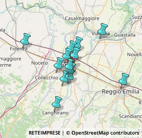 Mappa 43123 Parma PR, Italia (10.31077)