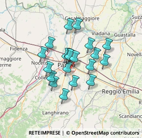Mappa 43123 Parma PR, Italia (10.3115)