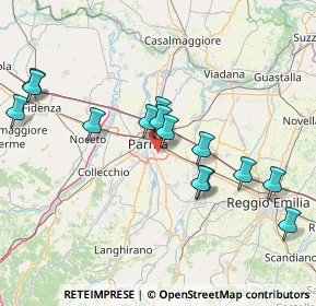 Mappa 43123 Parma PR, Italia (15.38857)