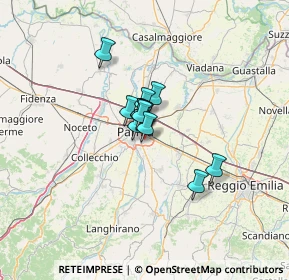Mappa 43123 Parma PR, Italia (6.53154)