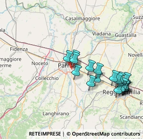 Mappa 43123 Parma PR, Italia (16.36474)