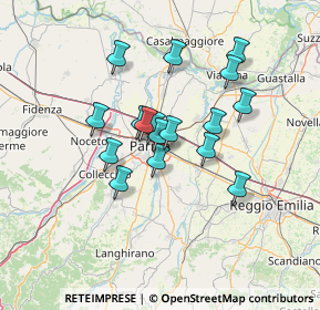 Mappa 43123 Parma PR, Italia (10.81882)