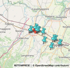 Mappa 43123 Parma PR, Italia (10.33636)