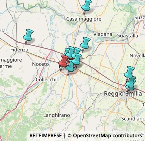 Mappa 43123 Parma PR, Italia (12.69417)