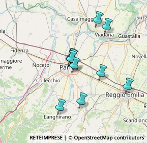 Mappa 43123 Parma PR, Italia (11.51636)