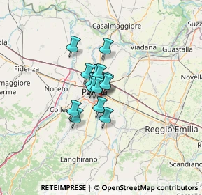 Mappa 43123 Parma PR, Italia (6.67)