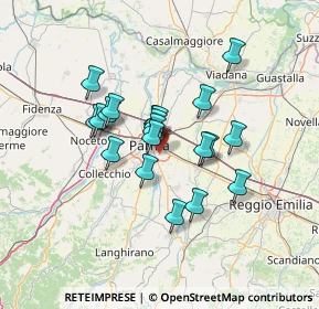 Mappa 43123 Parma PR, Italia (10.5305)