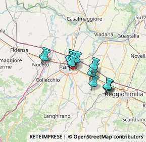 Mappa 43123 Parma PR, Italia (8.965)