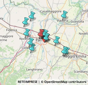 Mappa 43123 Parma PR, Italia (9.6175)