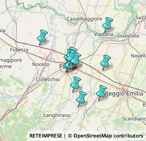 Mappa 43123 Parma PR, Italia (9.26417)