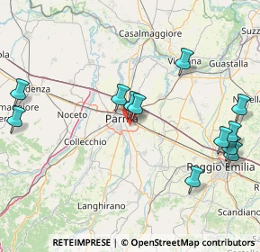 Mappa 43123 Parma PR, Italia (18.7875)