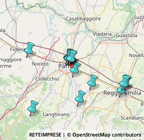 Mappa 43123 Parma PR, Italia (12.748)