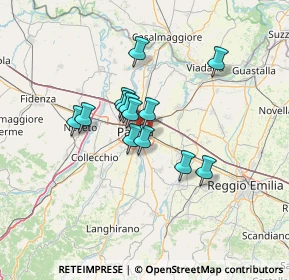 Mappa 43123 Parma PR, Italia (9.84385)
